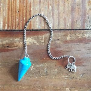 Turquoise pendulum
